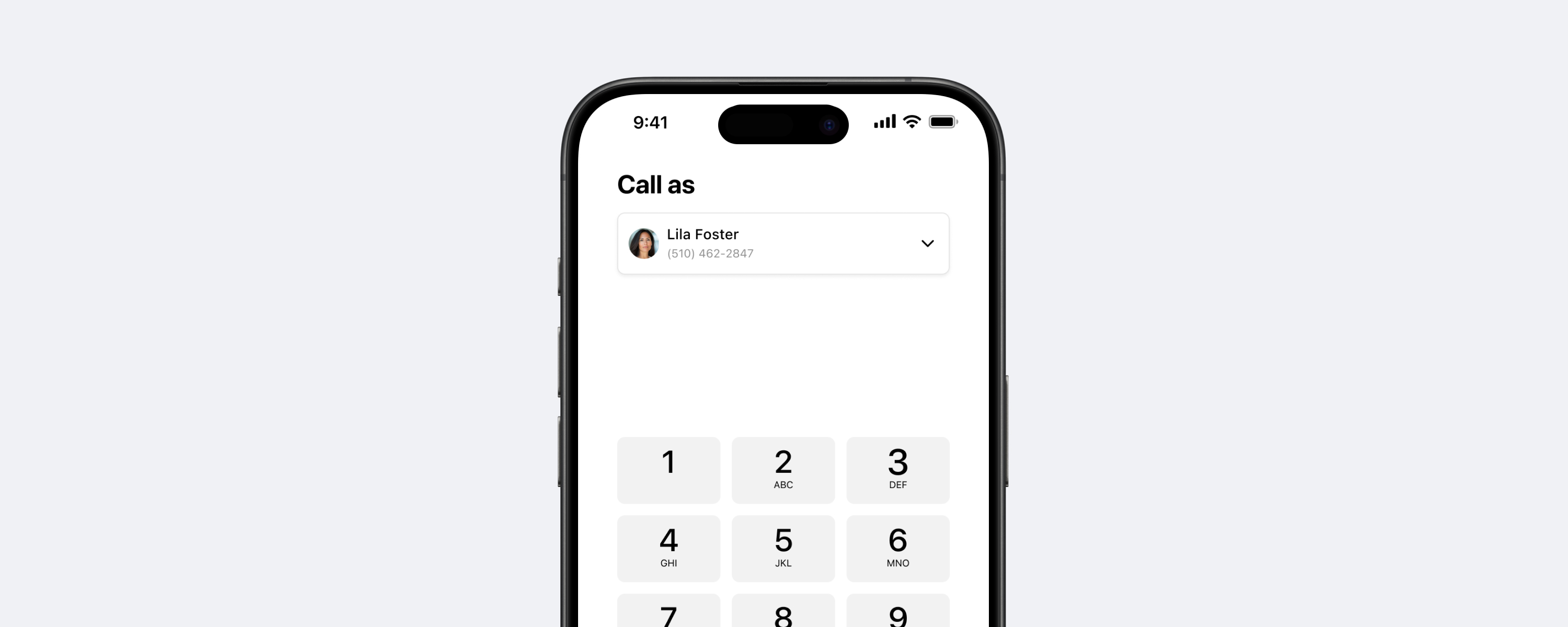 Keypad Caller ID redesign
